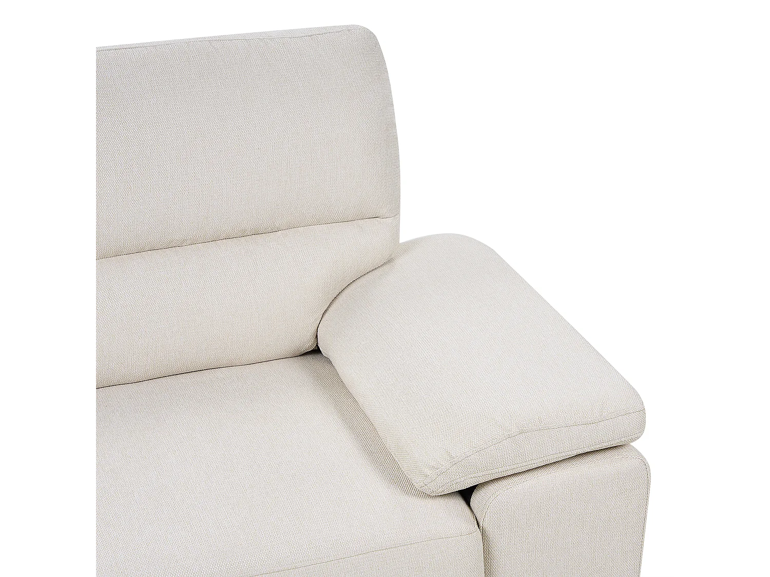 Bank VOGAR Stof Lichtbeige 3-zitter