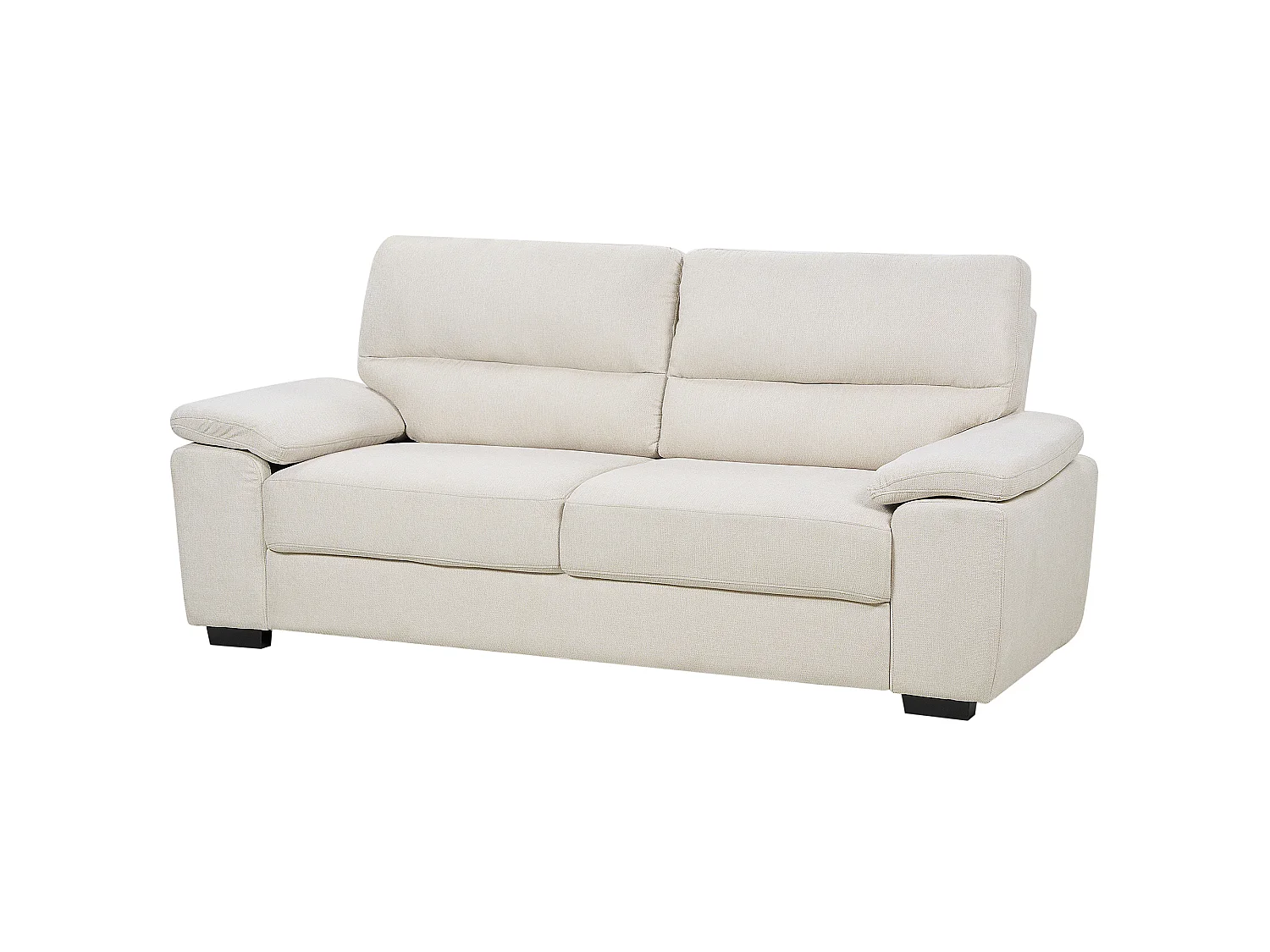Sofa 3 Seater VOGAR Fabric Light Beige