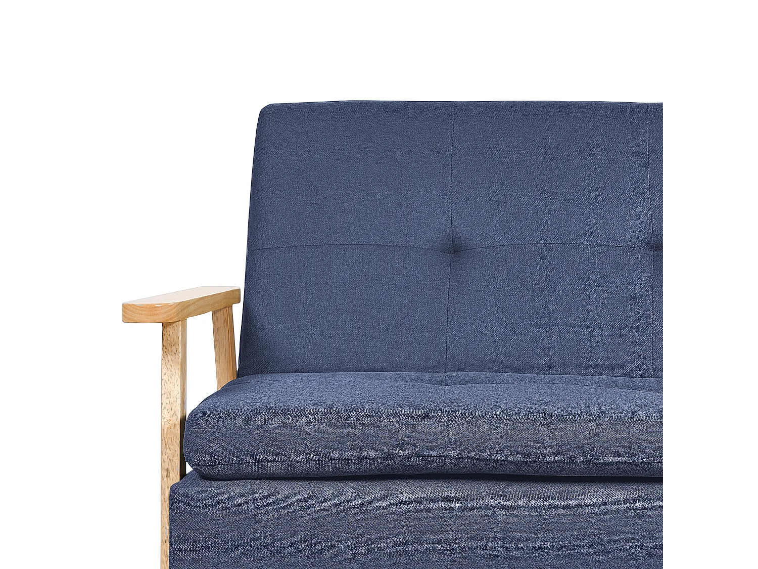 Slaapbank TJORN Stof Marineblauw 3-zitter