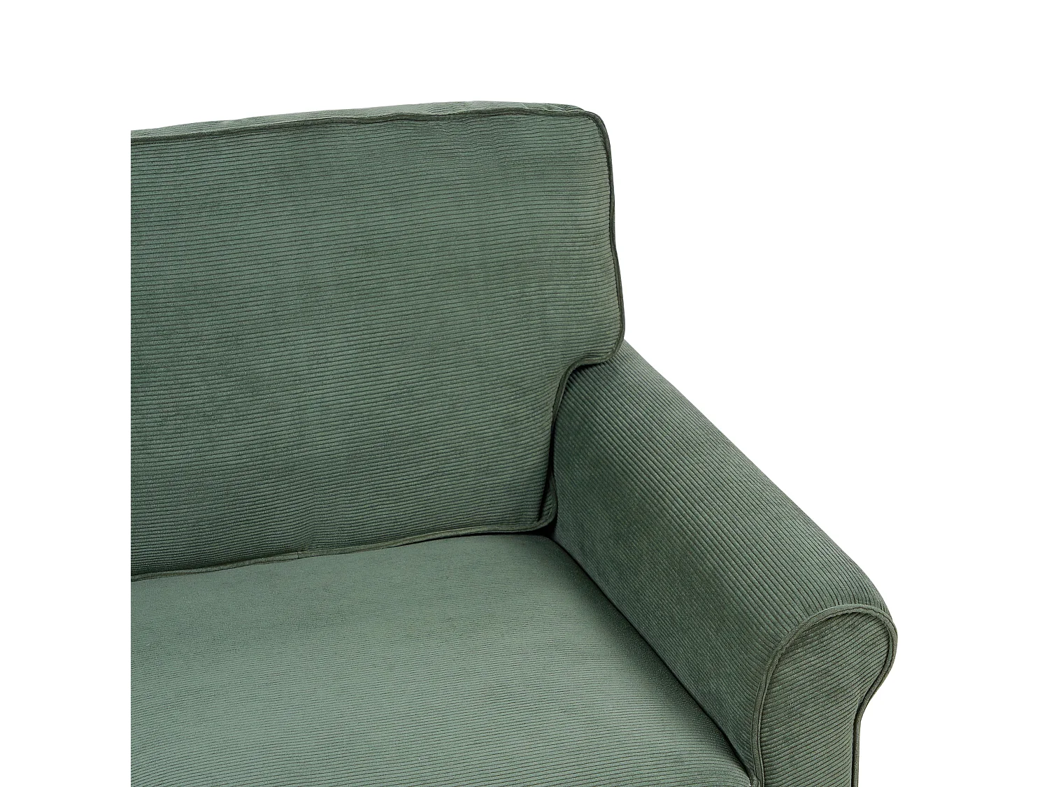 Sofa 2 Seater RONNEBY Corduroy Dark Green