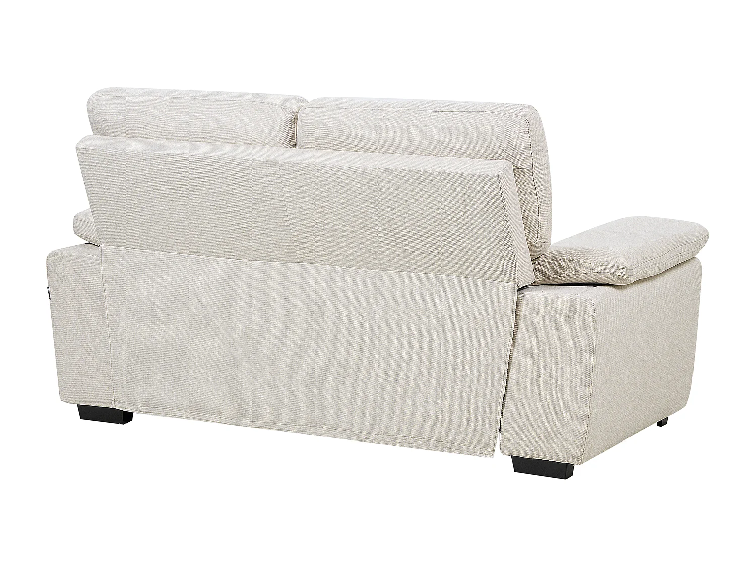 Canapé 2 places VOGAR Tissu Beige clair