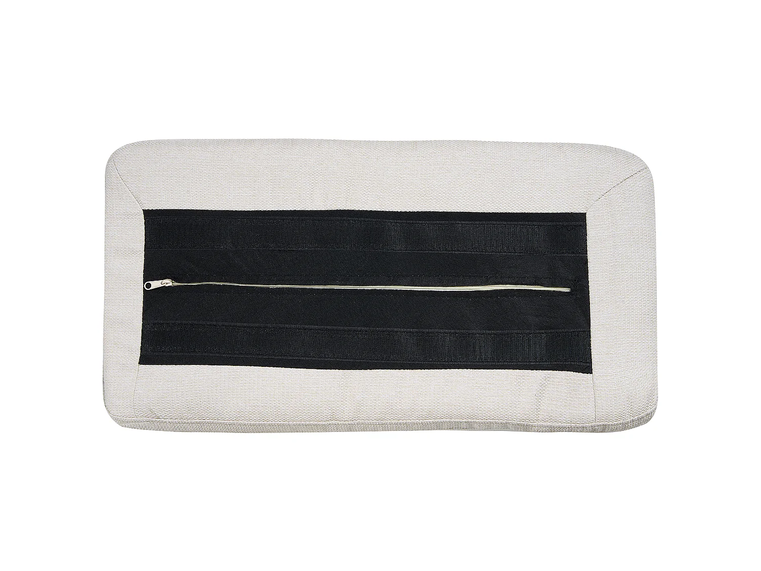 Bank VOGAR Stof Lichtbeige 2-zitter