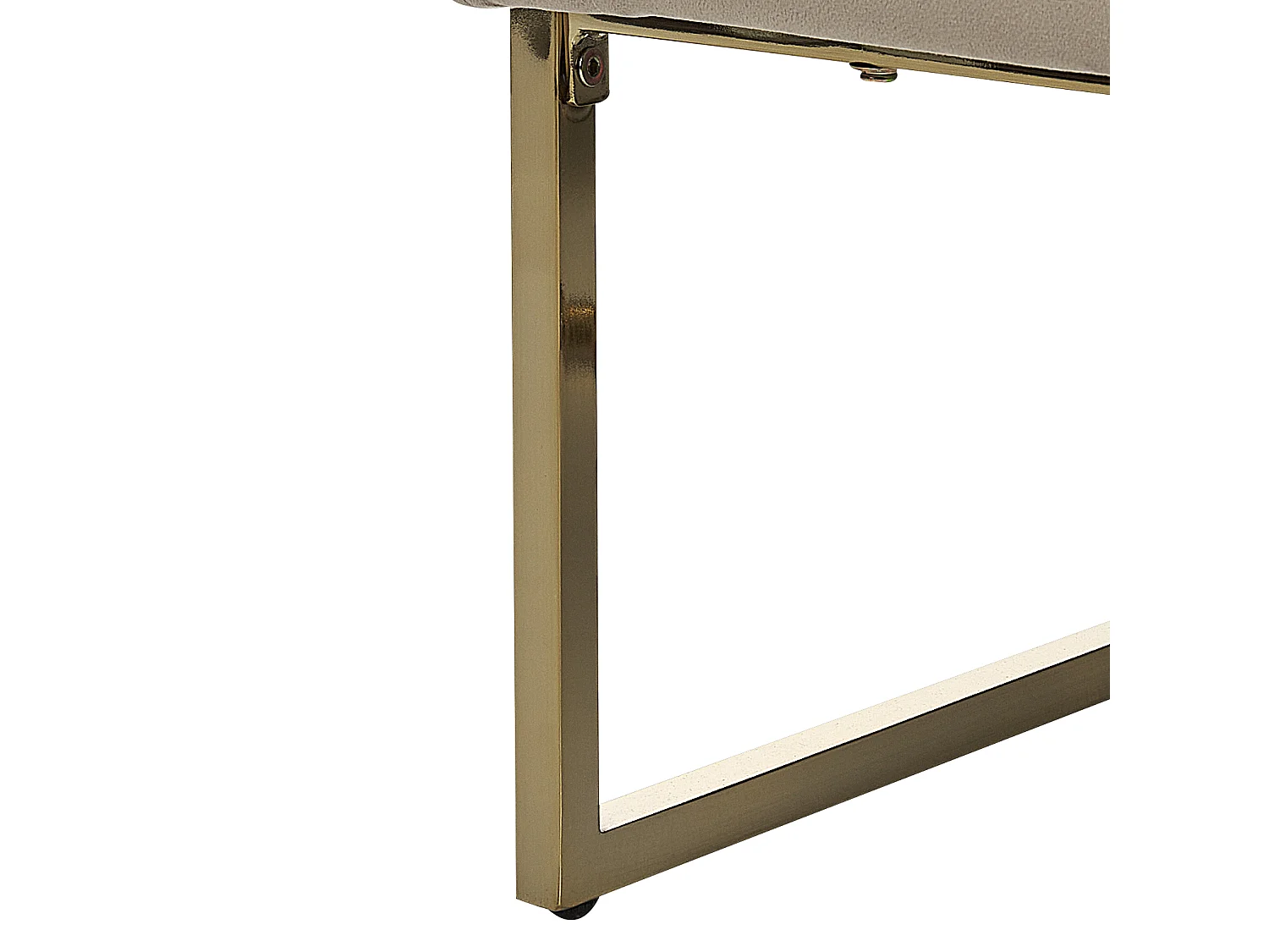 Sessel SIRKKA Samtstoff Taupe
