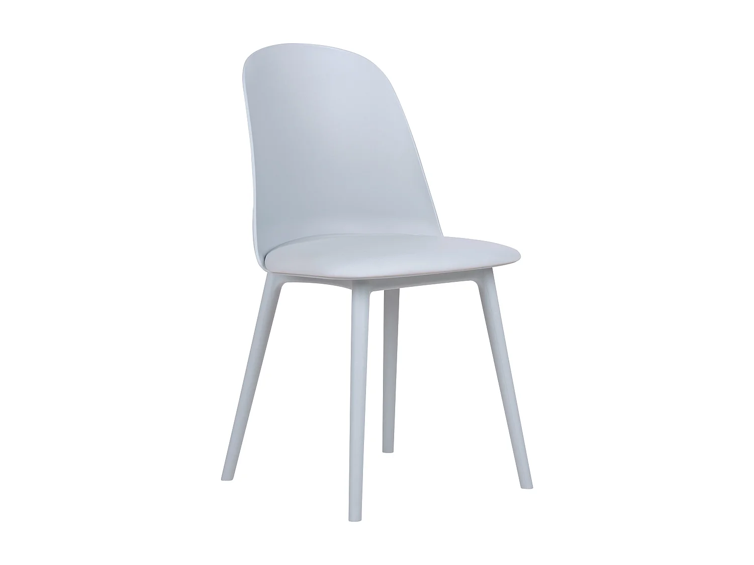 Lot de 2 chaises de salle à manger FOMBY Bleu clair