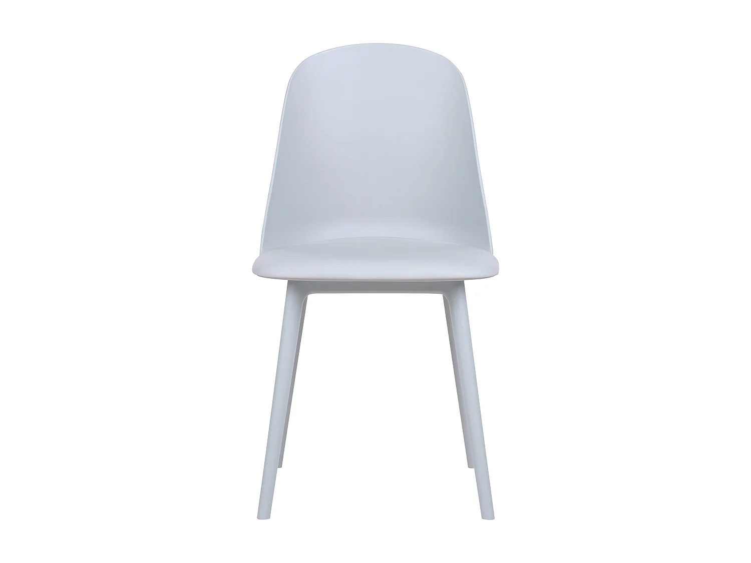 Lot de 2 chaises de salle à manger FOMBY Bleu clair