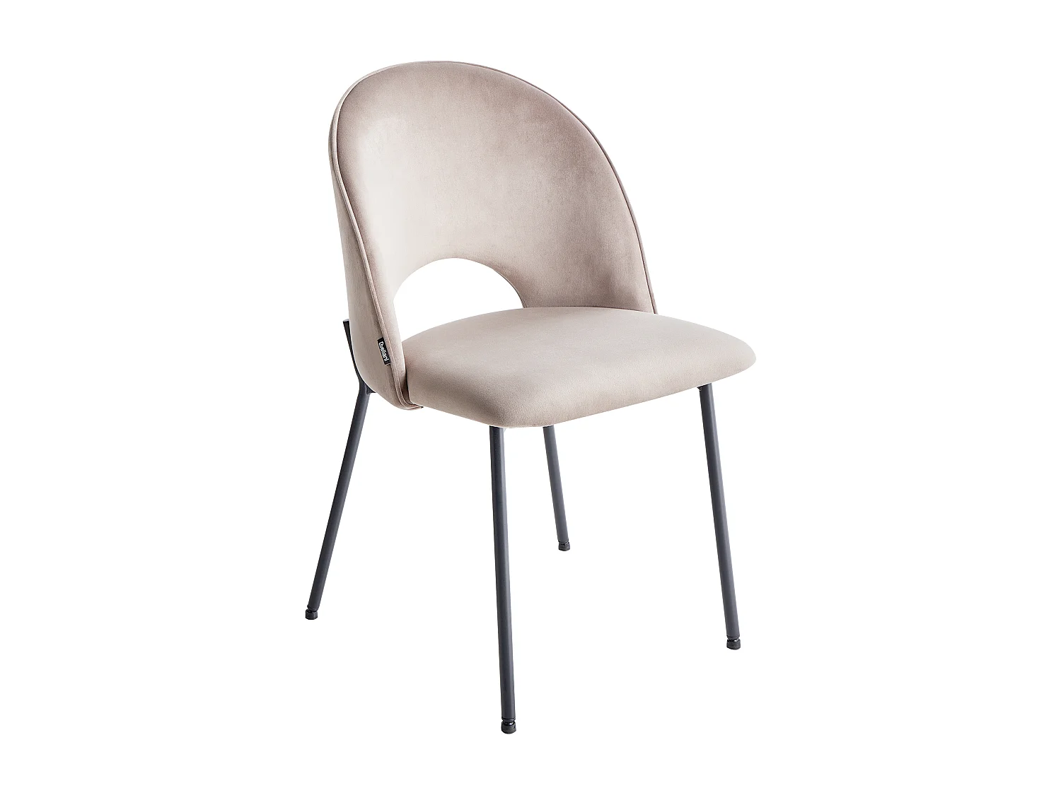 Lot de 2 chaises de salle à manger COVELO Taupe