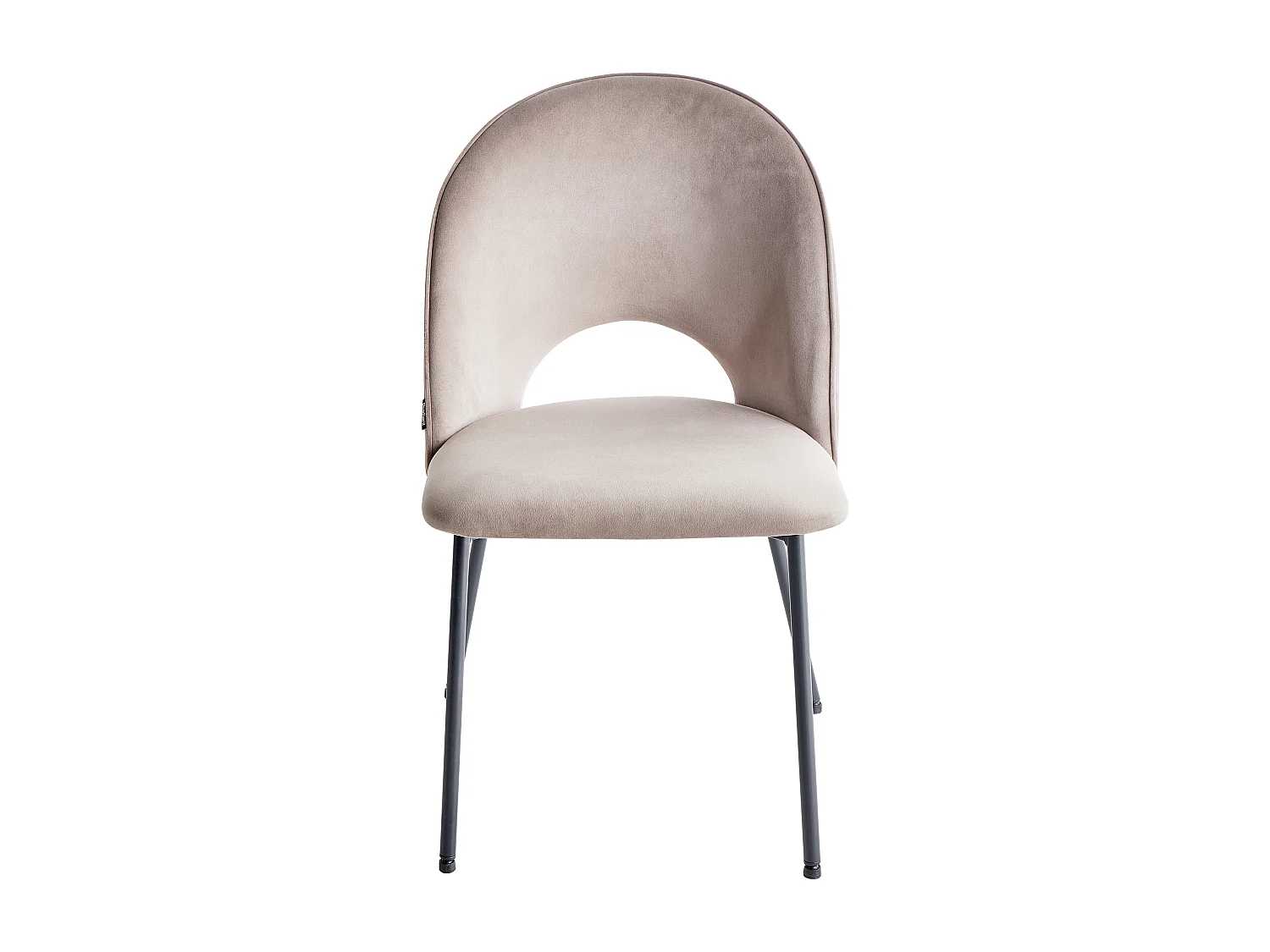 Lot de 2 chaises de salle à manger COVELO Taupe