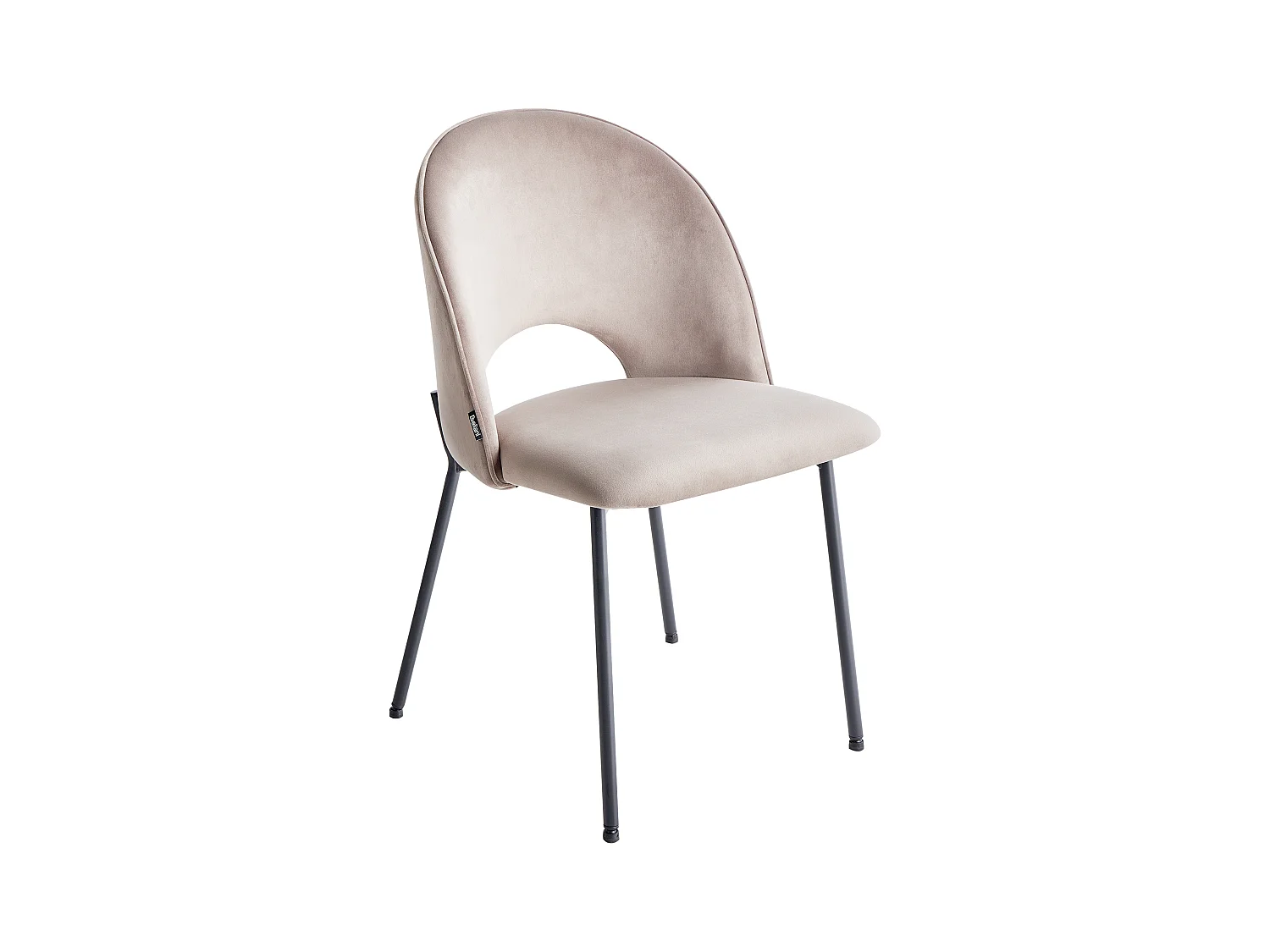 Esszimmerstuhl 2er Set COVELO Taupe