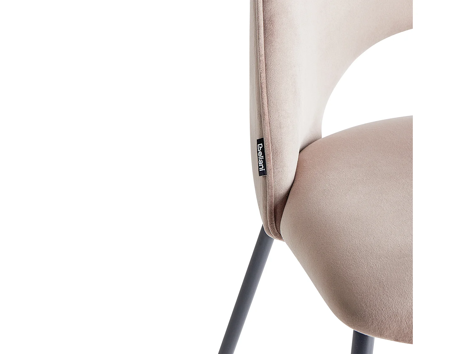 Esszimmerstuhl 2er Set COVELO Taupe