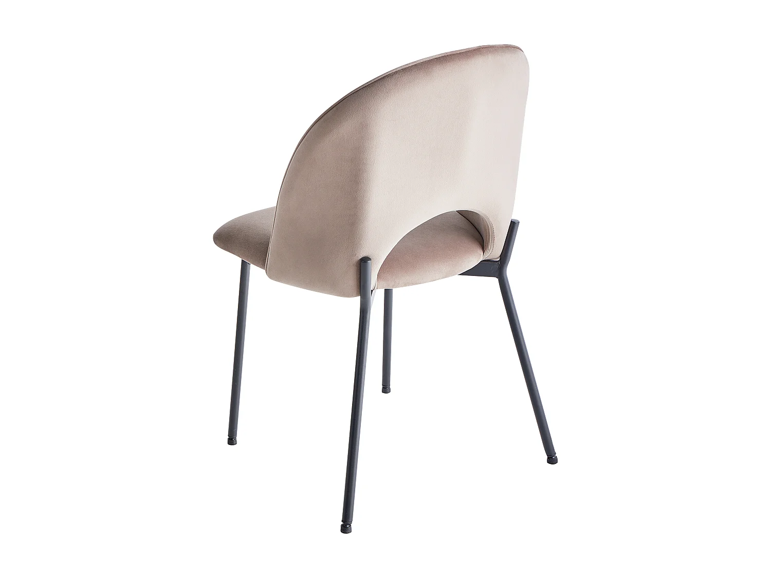 Lot de 2 chaises de salle à manger COVELO Taupe