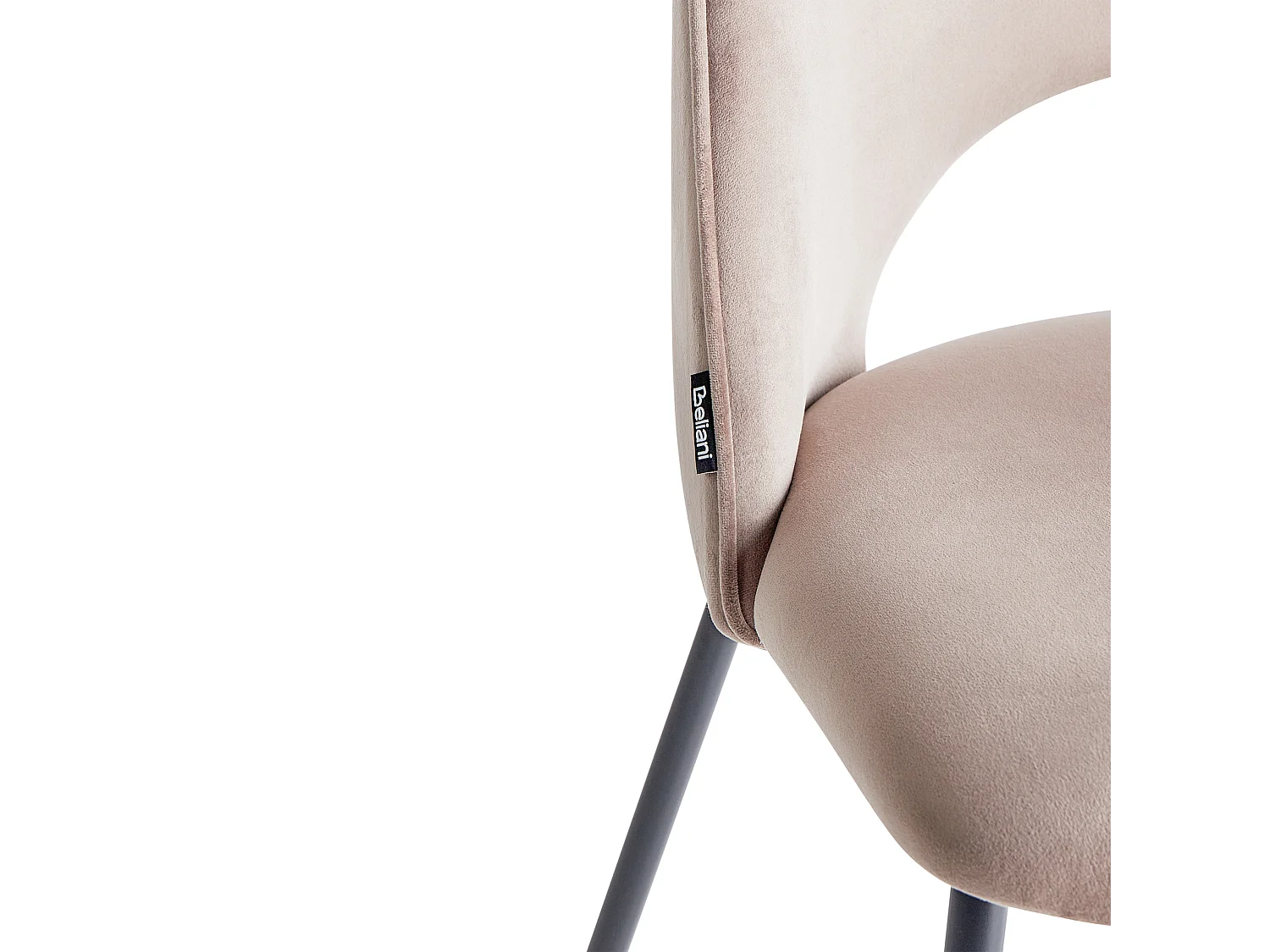 Lot de 2 chaises de salle à manger COVELO Taupe