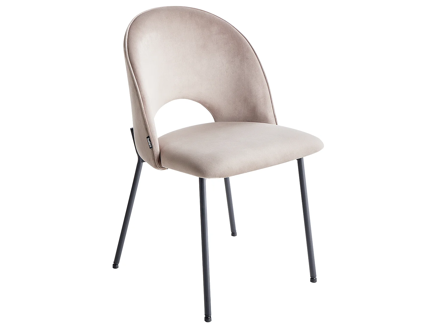Lot de 2 chaises de salle à manger COVELO Taupe