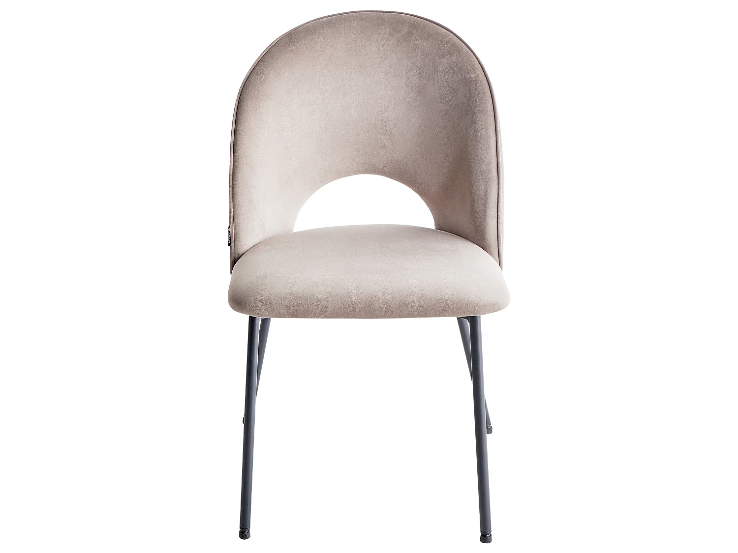 Lot de 2 chaises de salle à manger COVELO Taupe