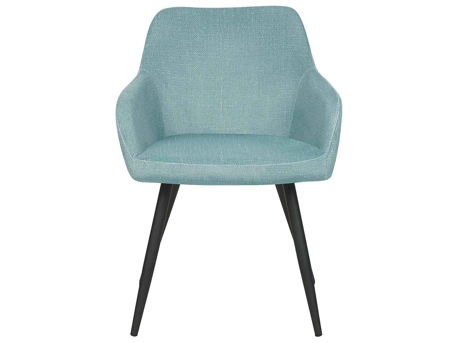 Set di 2 sedie da pranzo CASMALIA Velluto Azzurro