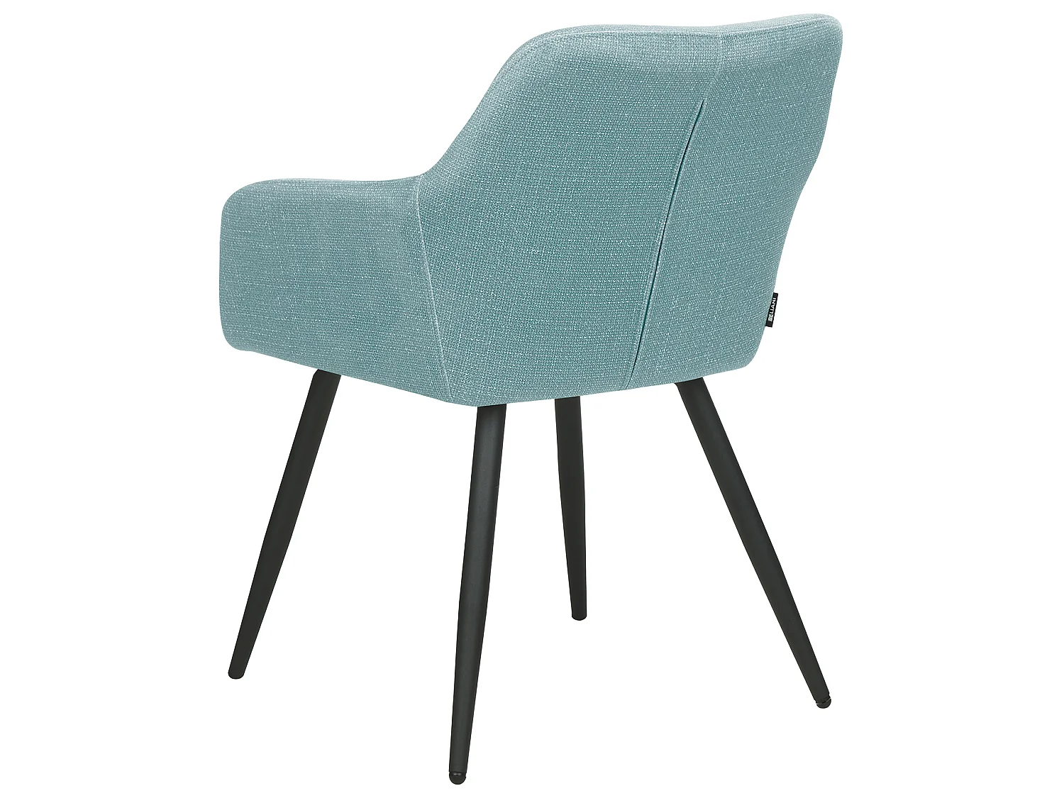 Set di 2 sedie da pranzo CASMALIA Velluto Azzurro