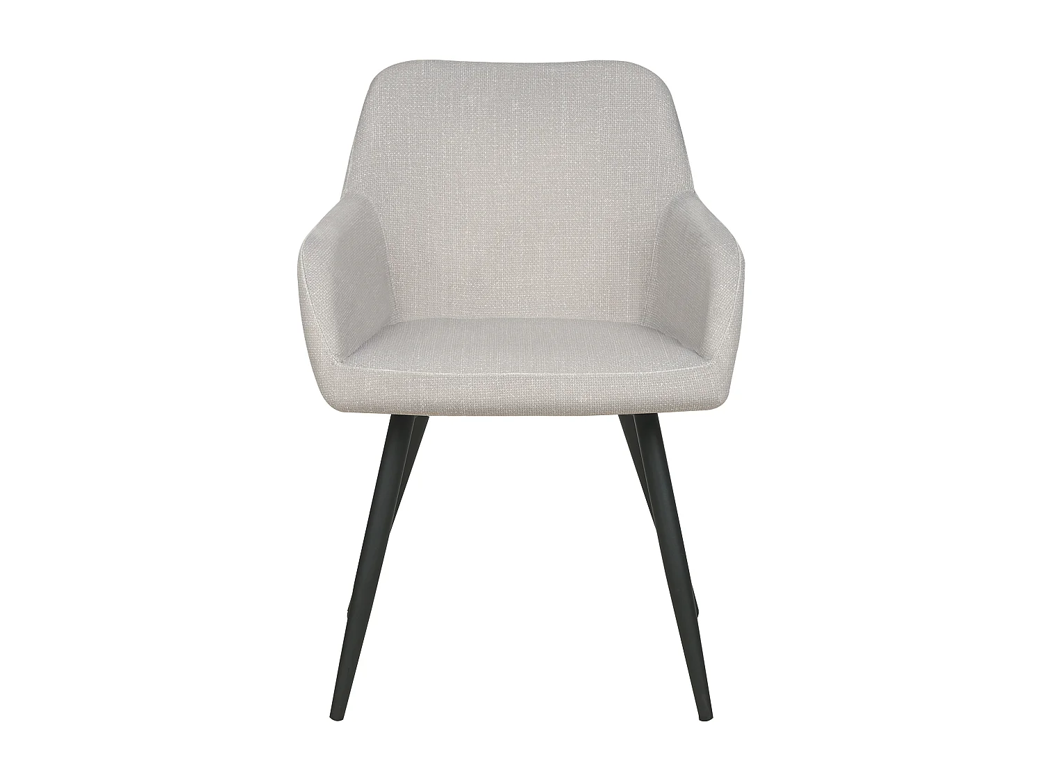 Lot de 2 chaises de salle à manger CASMALIA Velours Taupe