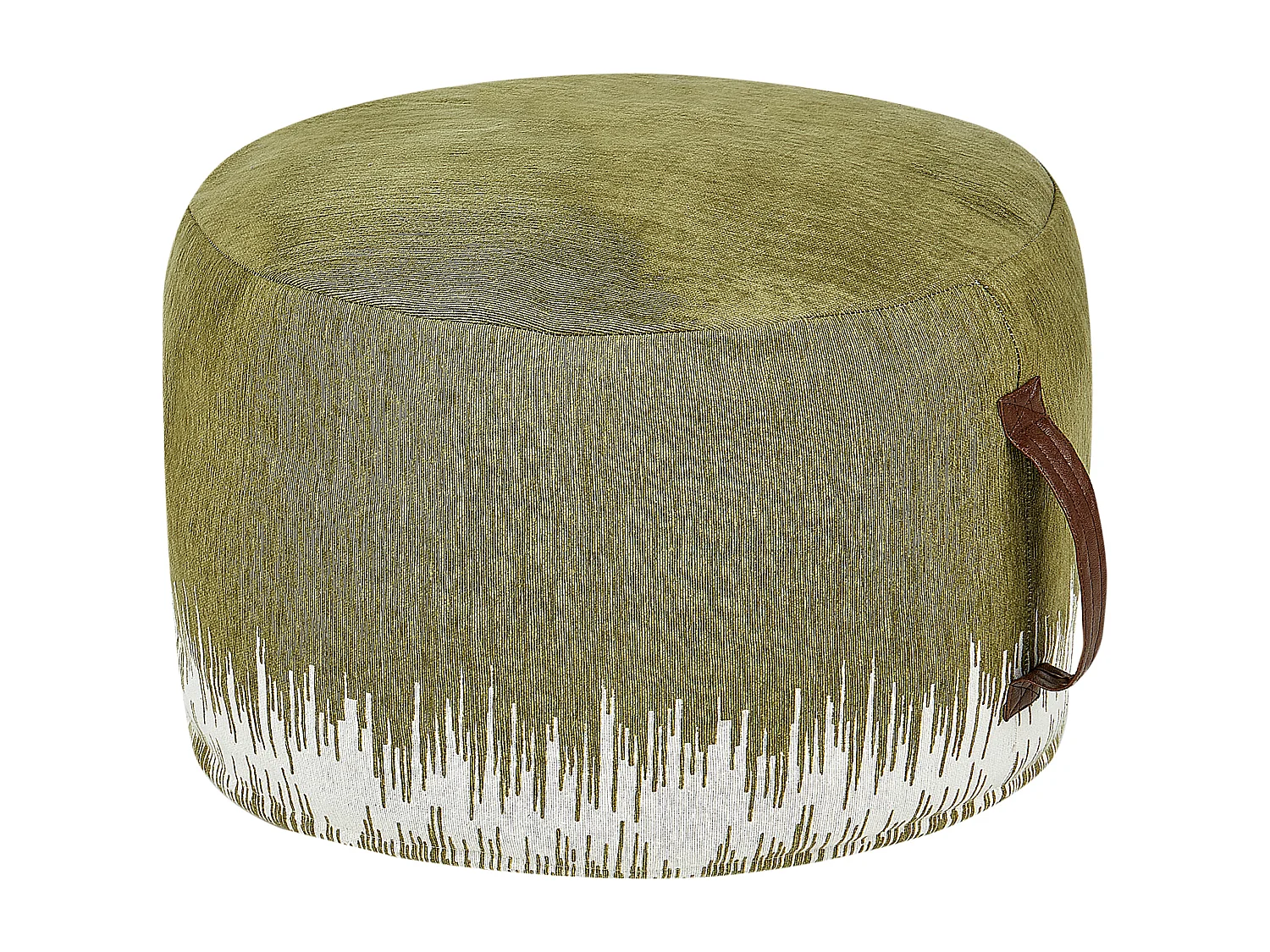 Pouf KAWAI Coton Vert olive