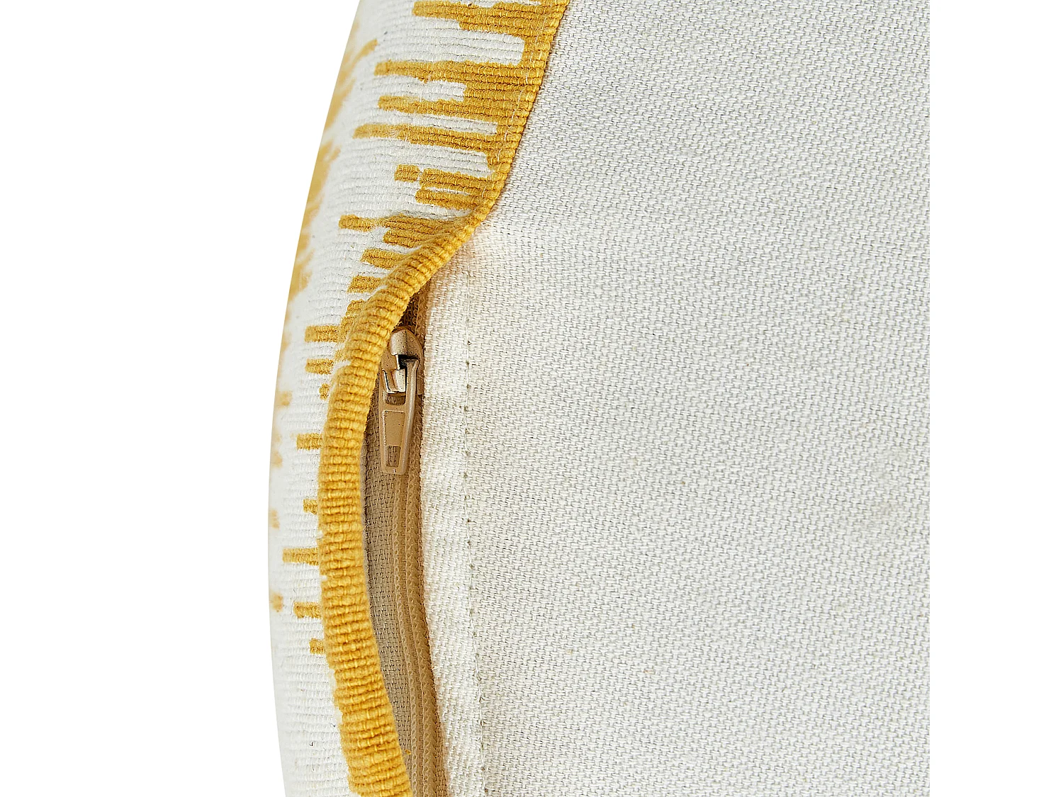 Pouf KAWAI Coton Jaune