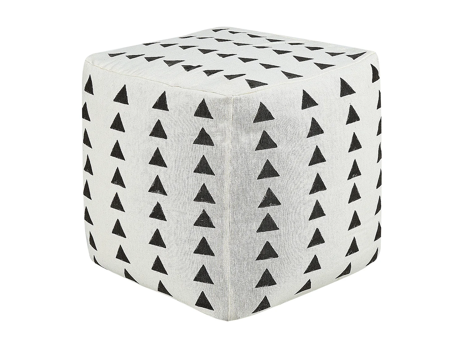 Poef TARODI Katoen Gebroken wit 45 cm 45 cm 45 cm