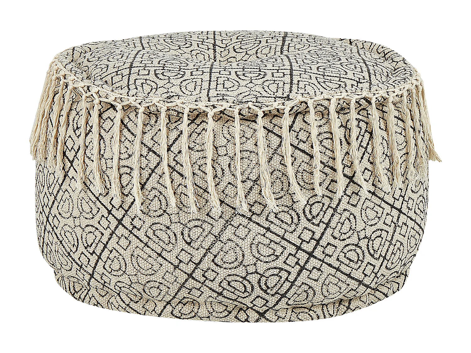 Pouf SONATI Coton Beige