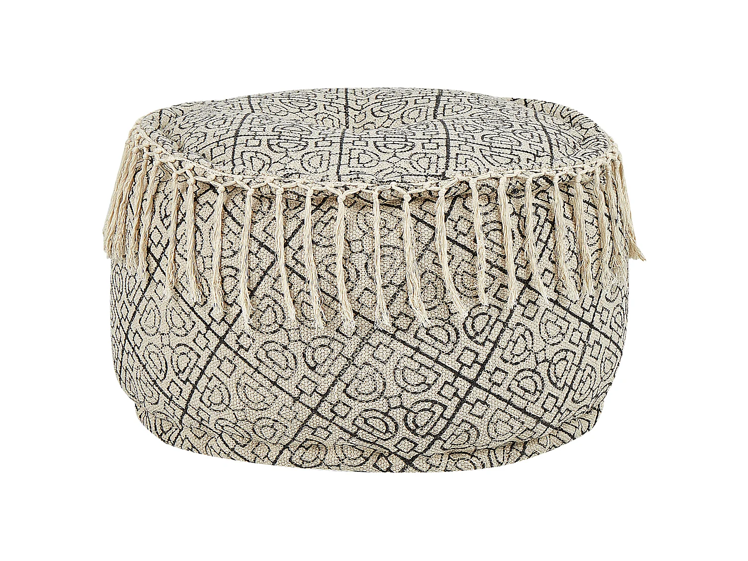 Pouf SONATI Coton Beige