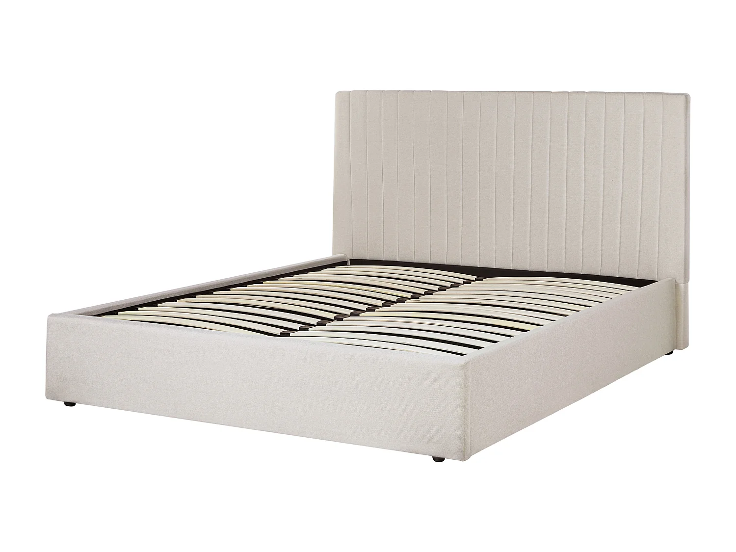 Lit ottoman Tissu VION 160 x 200 cm Beige