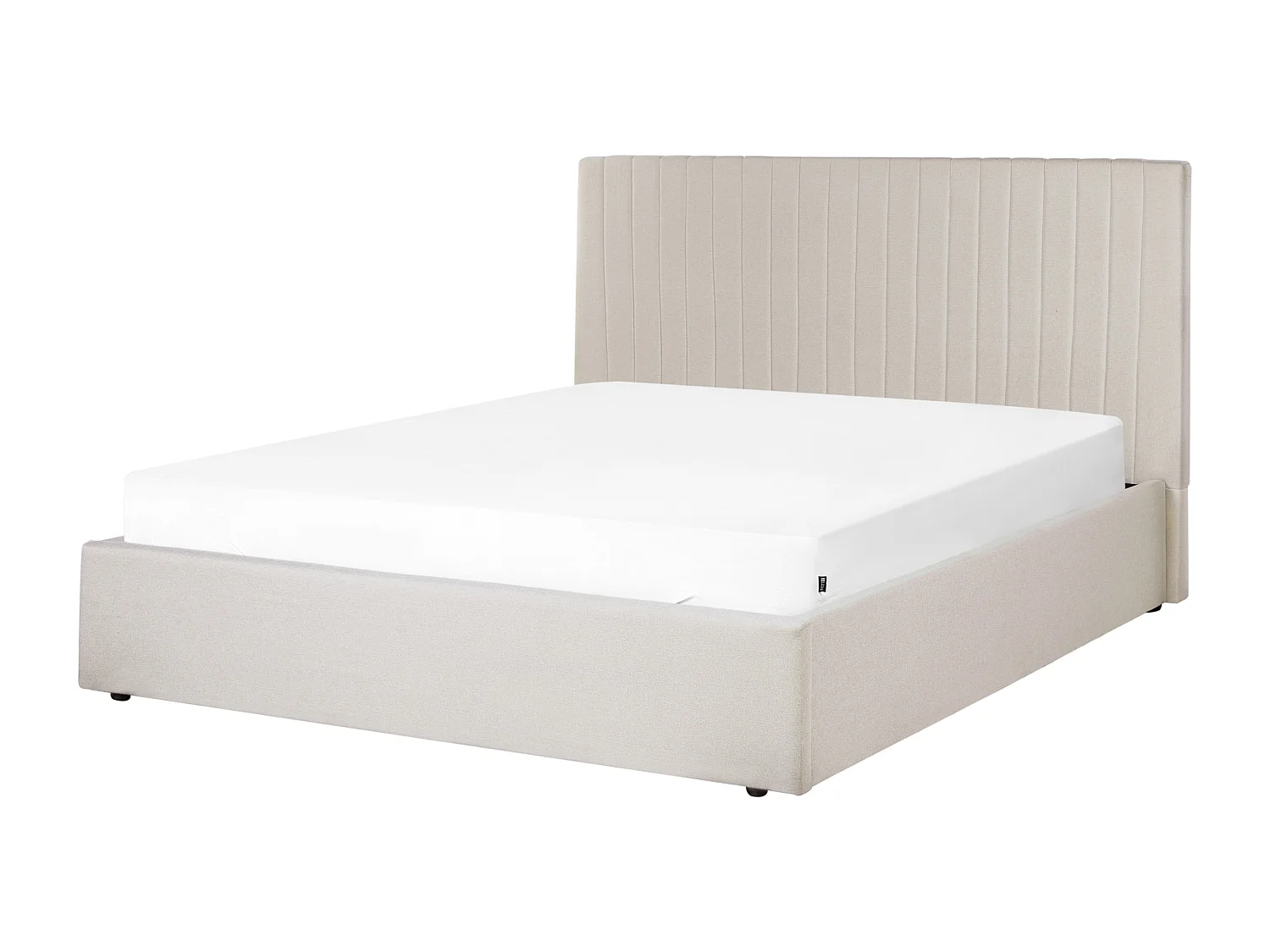 Lit ottoman Tissu VION 160 x 200 cm Beige