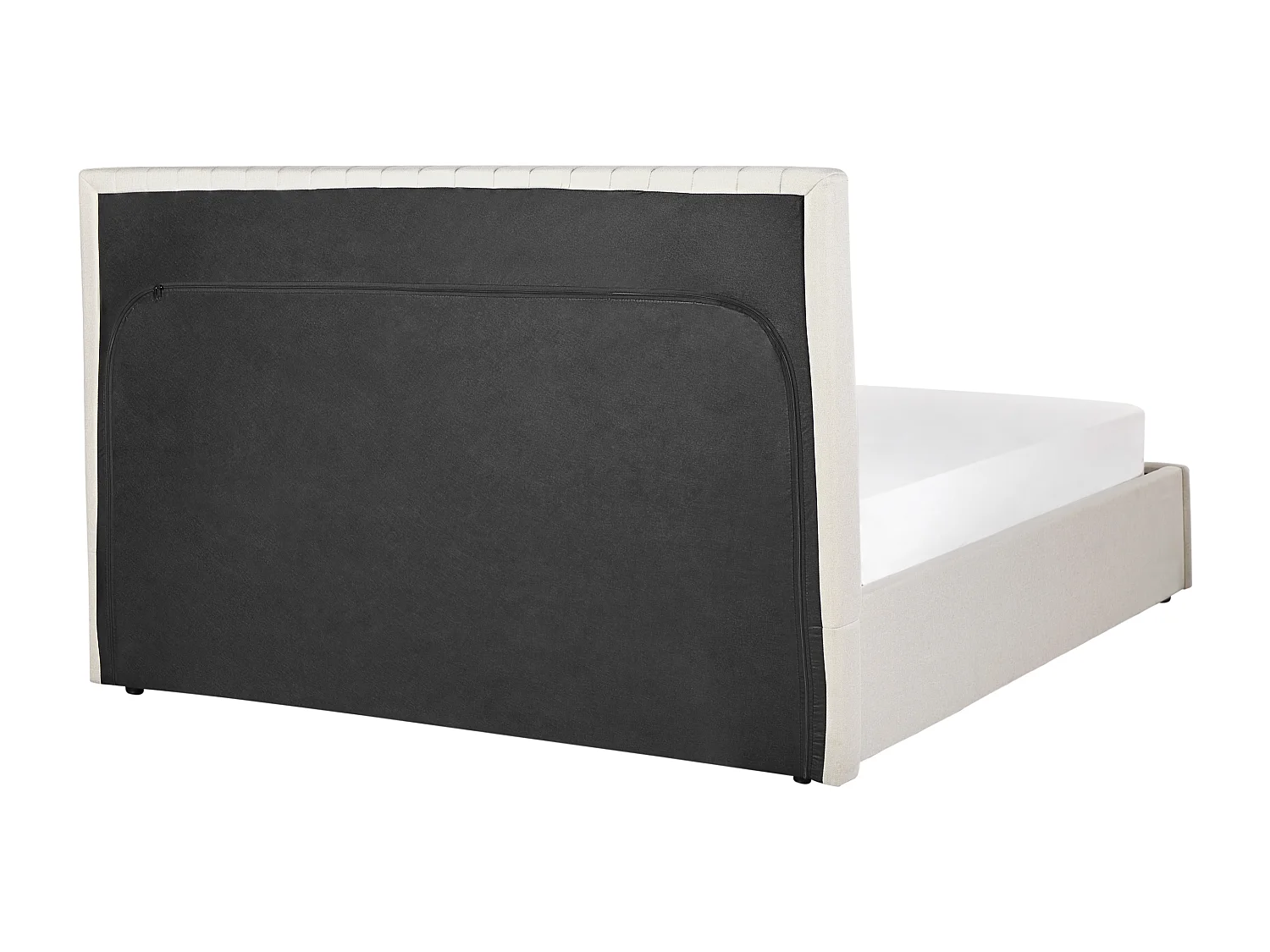 Lit ottoman Tissu VION 160 x 200 cm Beige