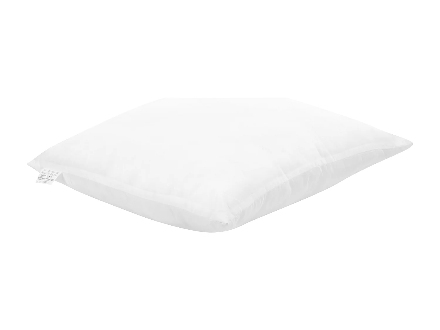 Lot de 2 oreillers ERRIGAL Haut Microfibre 50 x 60 cm Blanc
