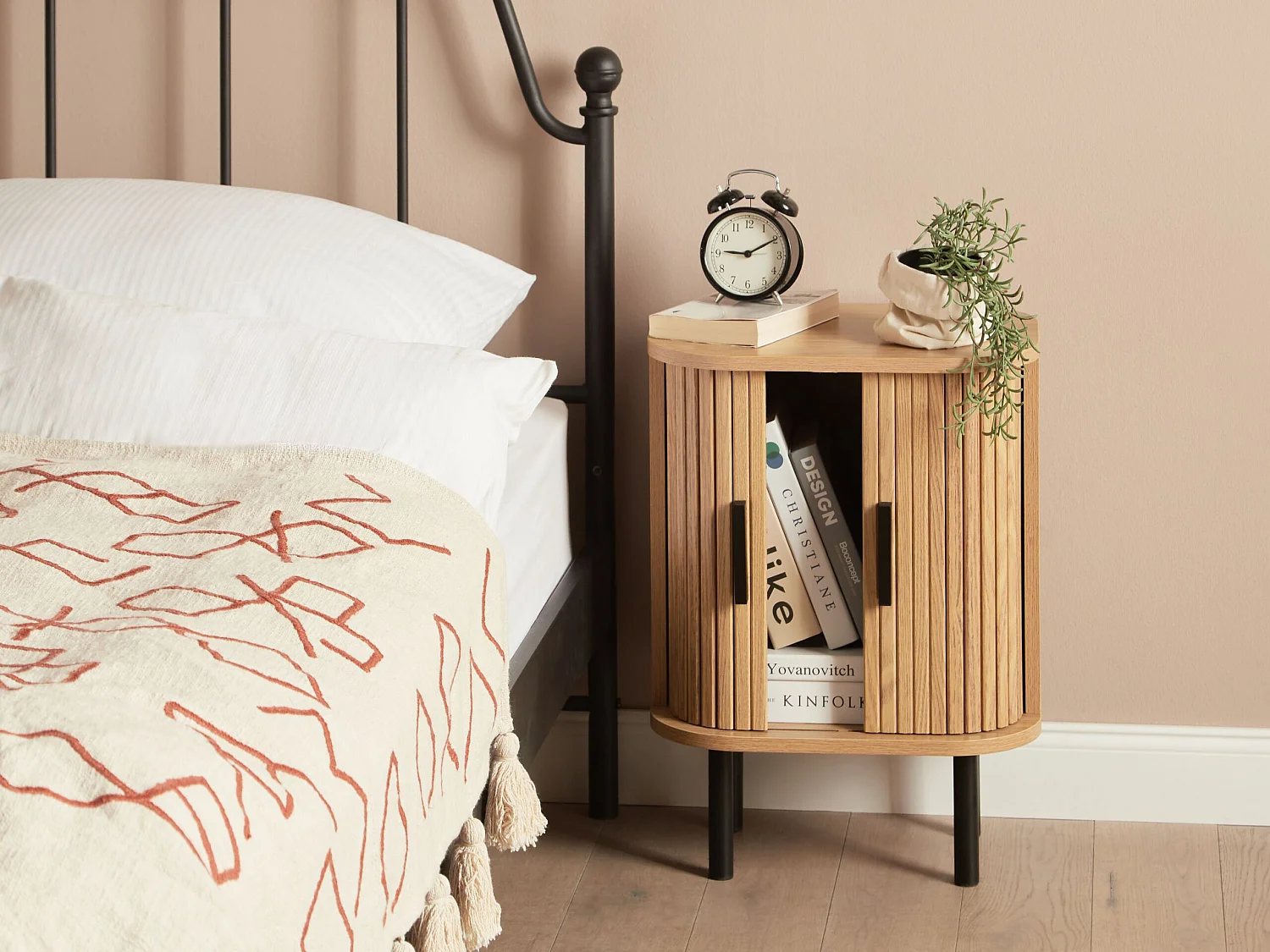 Table de chevet BRADLEY Marron