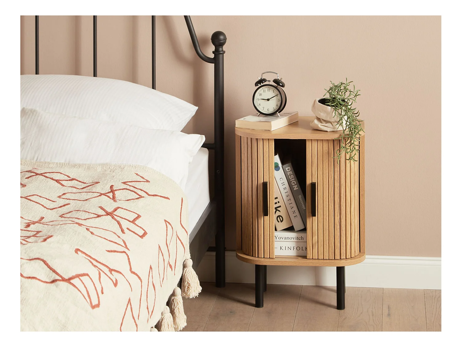 Table de chevet BRADLEY Marron