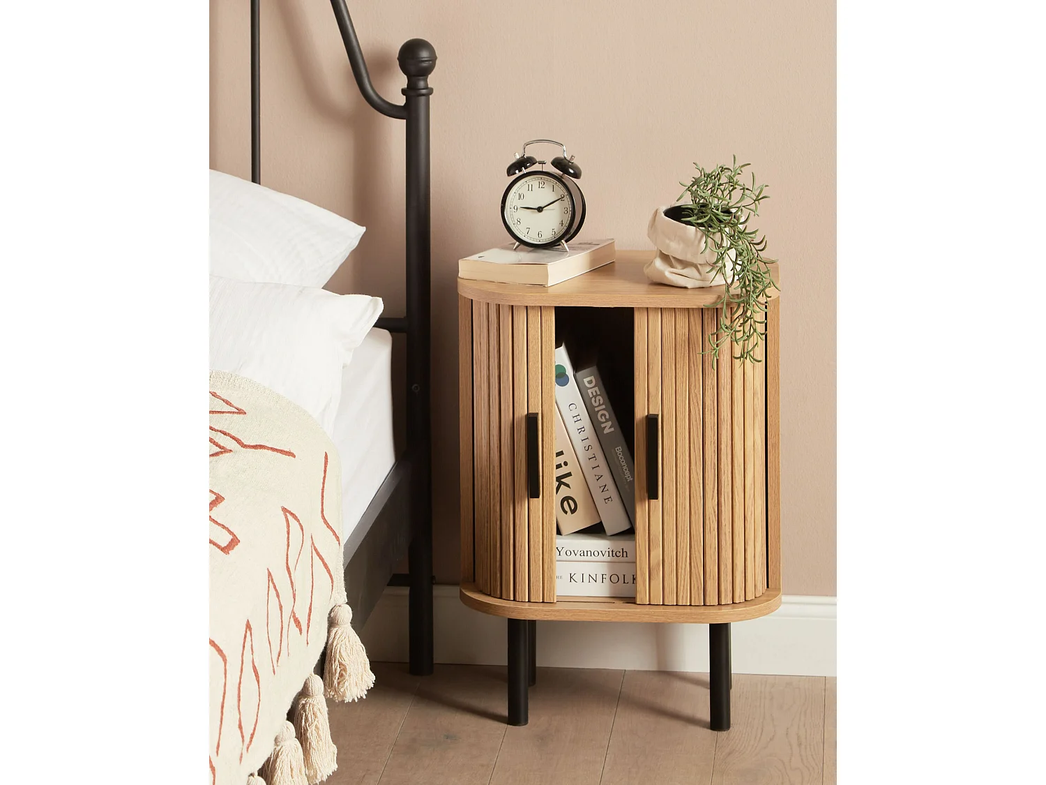Table de chevet BRADLEY Marron