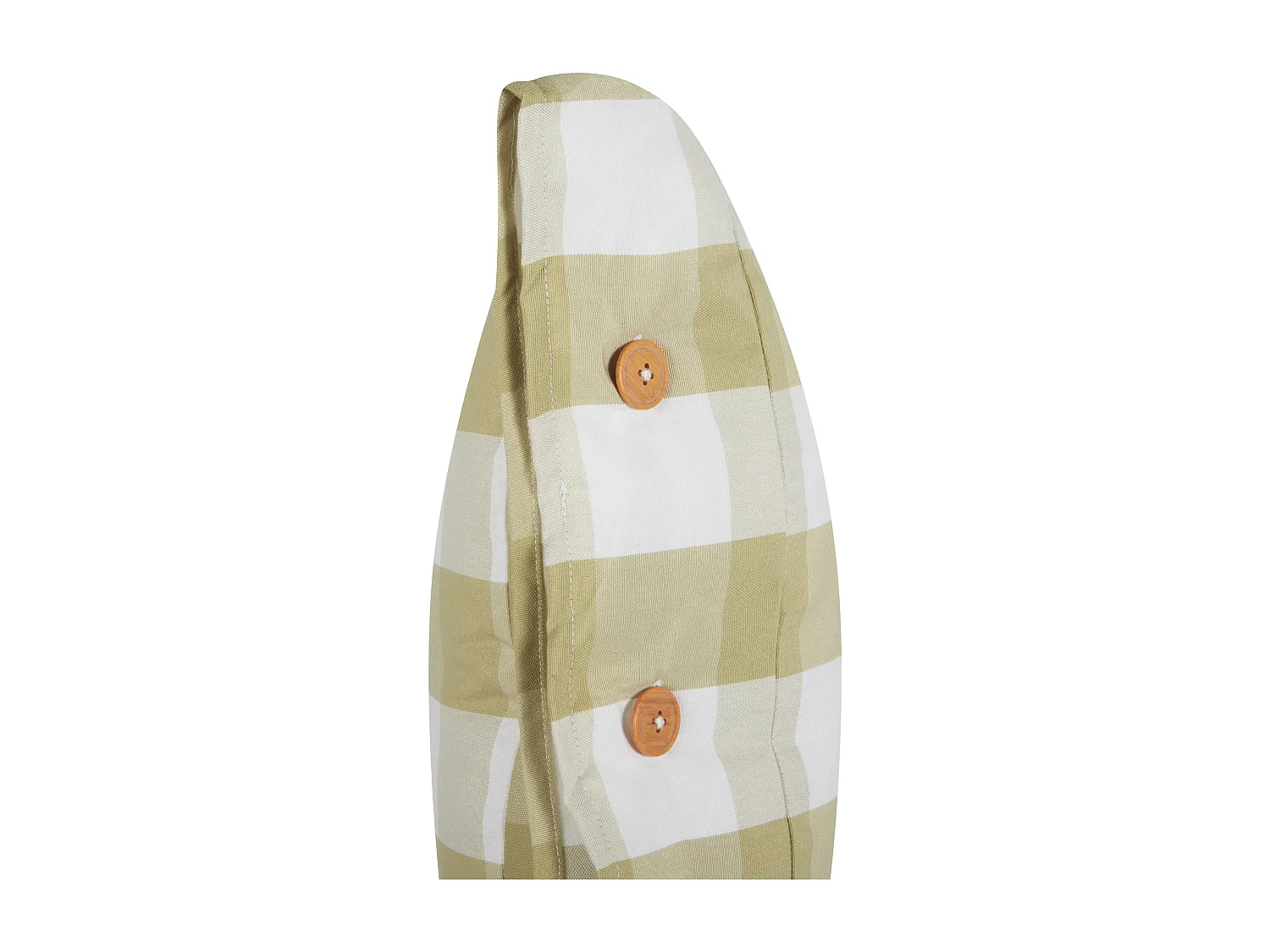 Coussin TAMNINE 40 x 60 cm Vert clair À carreaux