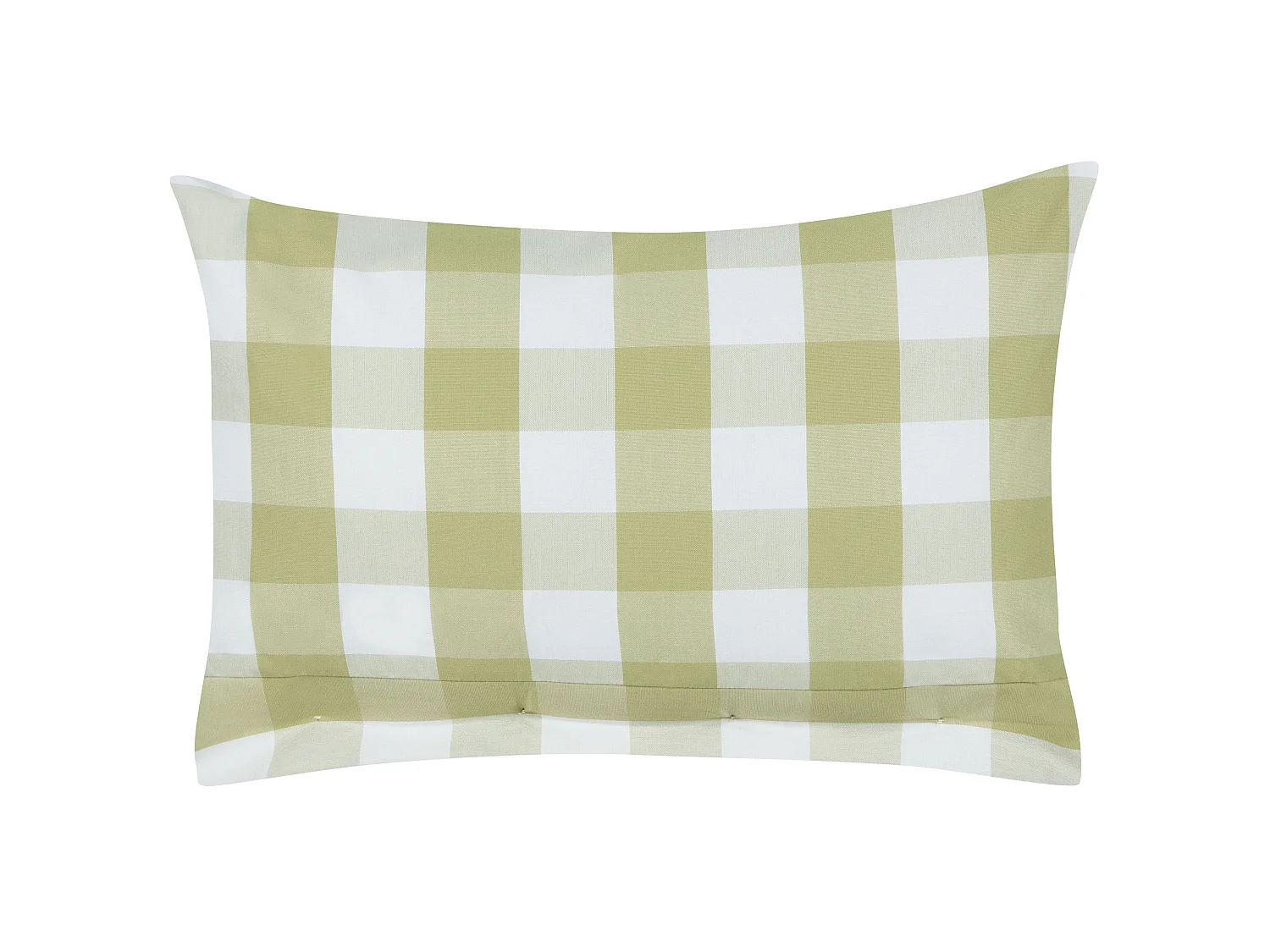 Coussin TAMNINE 40 x 60 cm Vert clair À carreaux