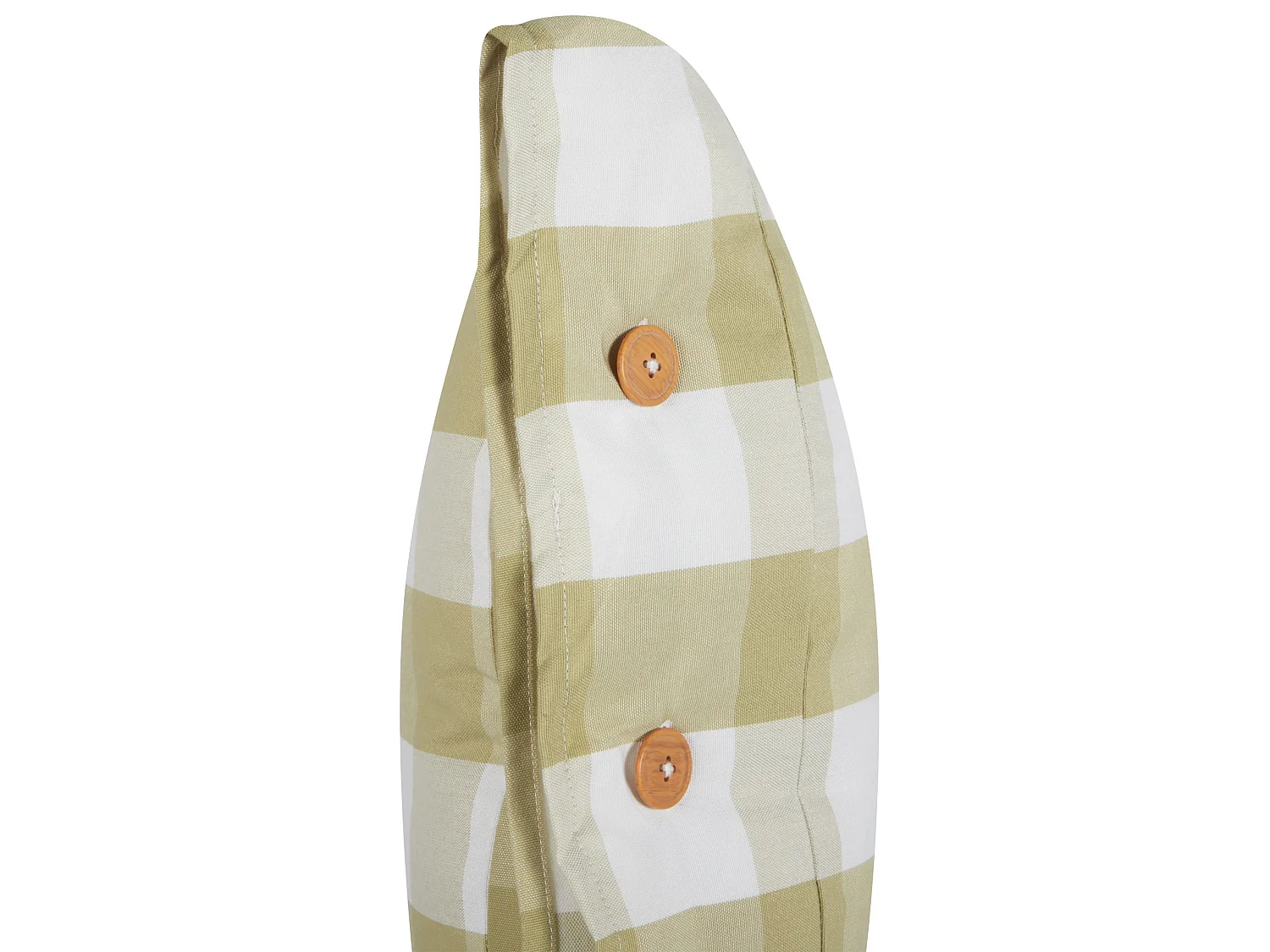 Coussin TAMNINE 40 x 60 cm Vert clair À carreaux