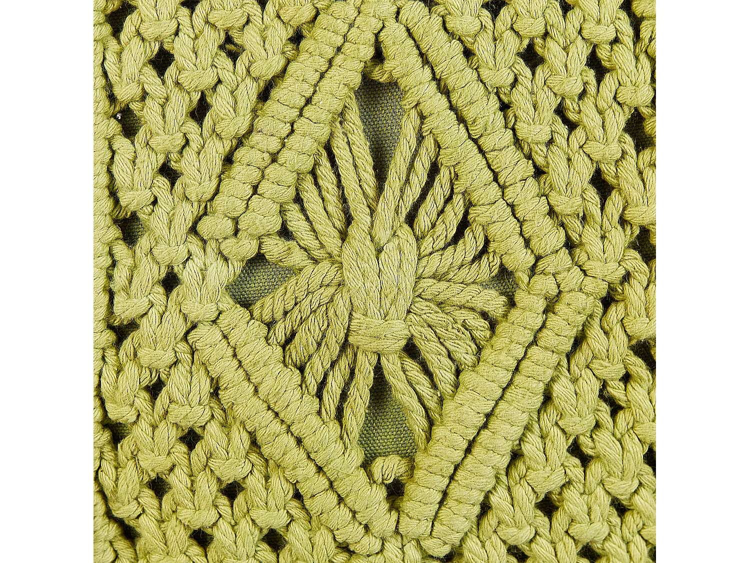 Set van 2 decoratieve kussens KALAM Katoen 45 x 45 cm Groen Geometrisch patroon