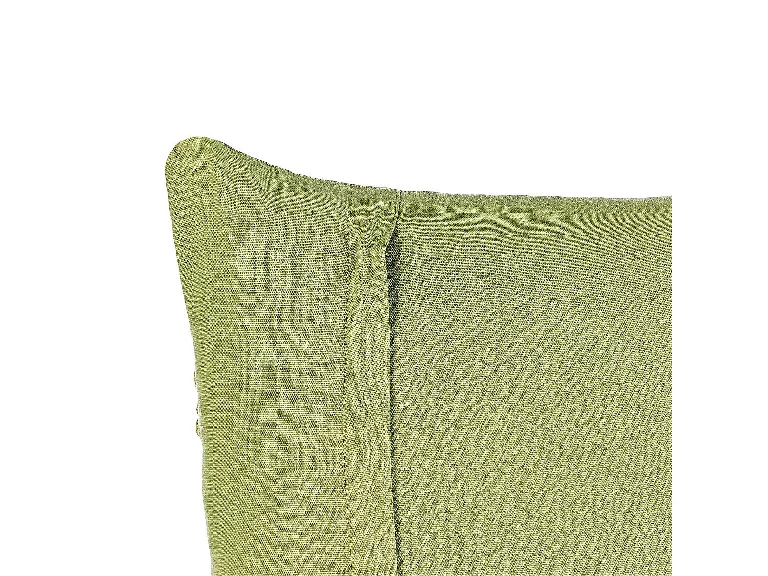 Lot de 2 coussins décoratifs KALAM Coton 45 x 45 cm Vert Motif géométrique