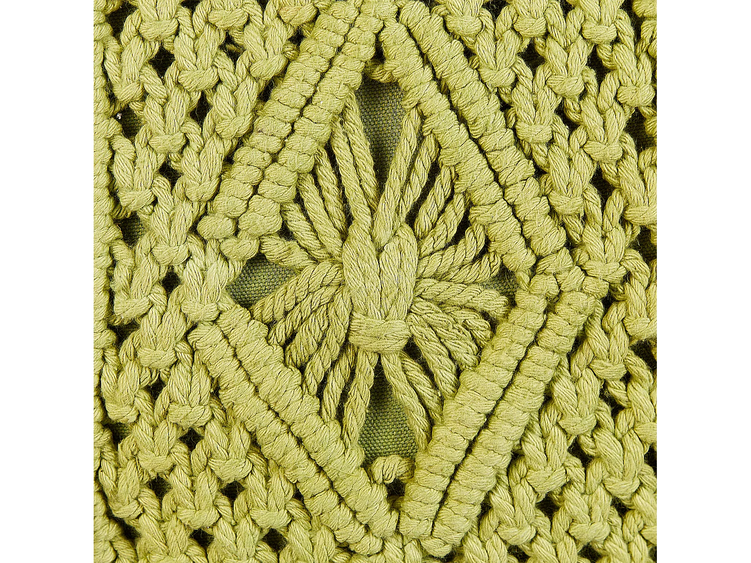 Set van 2 decoratieve kussens KALAM Katoen 45 x 45 cm Groen Geometrisch patroon