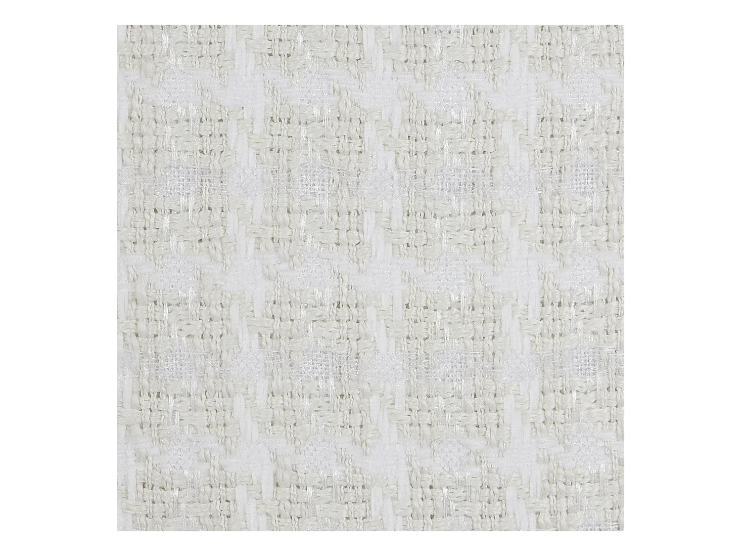 Zestaw 2 poduszek dekoracyjnych DOURIS 45 x 45 cm Jasnobeżowy W kratkę