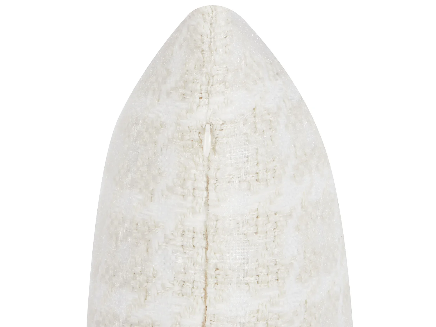 Lot de 2 coussins décoratifs DOURIS 45 x 45 cm Beige clair À carreaux