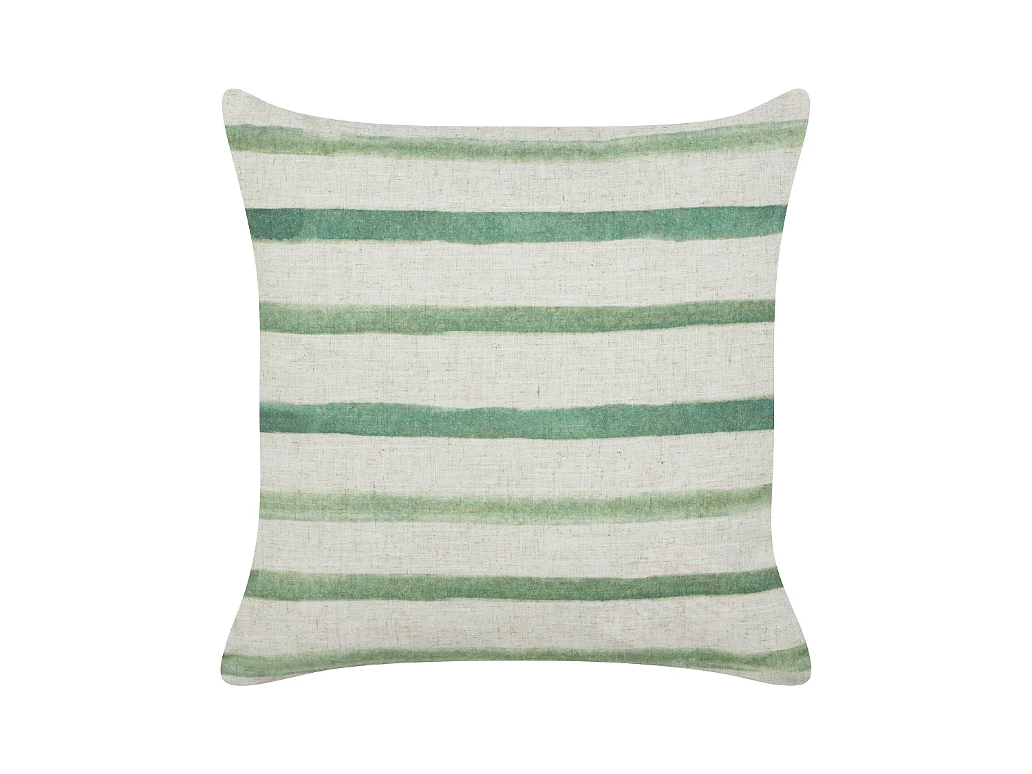 Coussin KAFRA 45 x 45 cm Vert À rayure