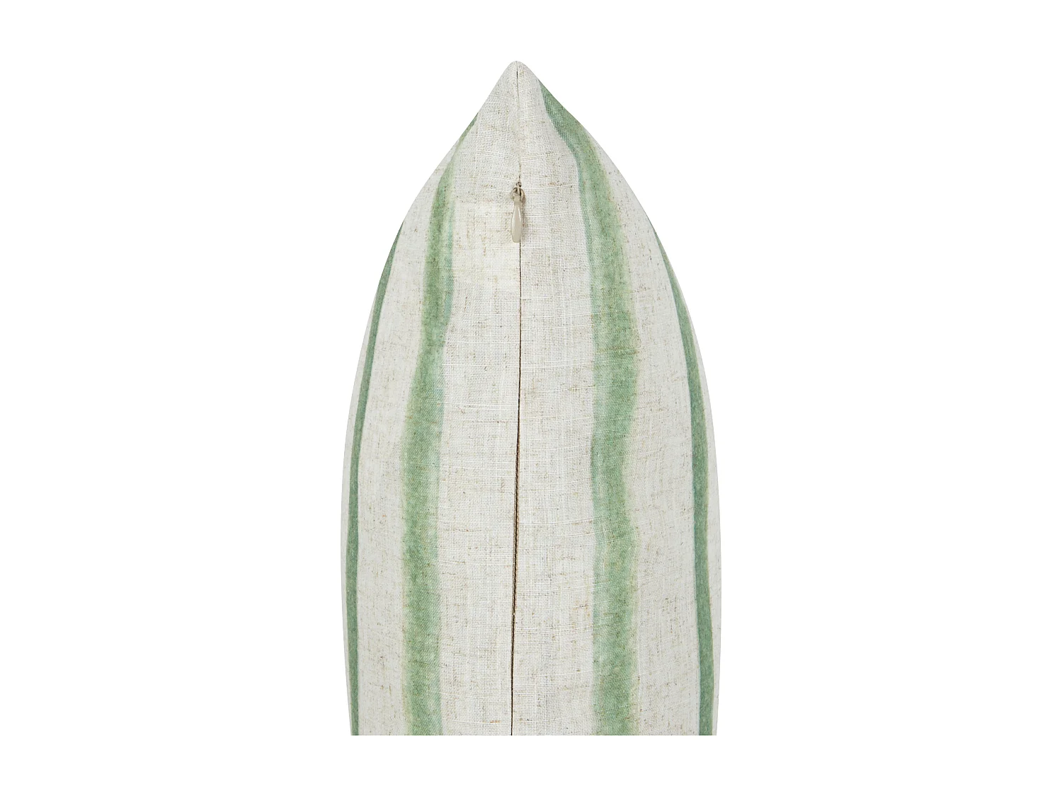 Set van 2 decoratieve kussens KAFRA 30 x 50 cm Groen Gestreept