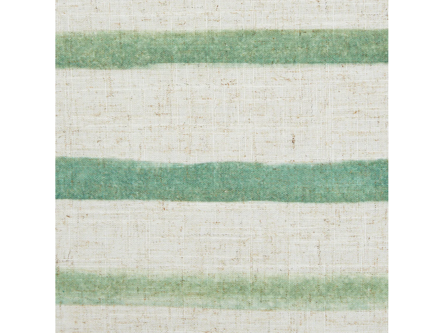 Set van 2 decoratieve kussens KAFRA 30 x 50 cm Groen Gestreept