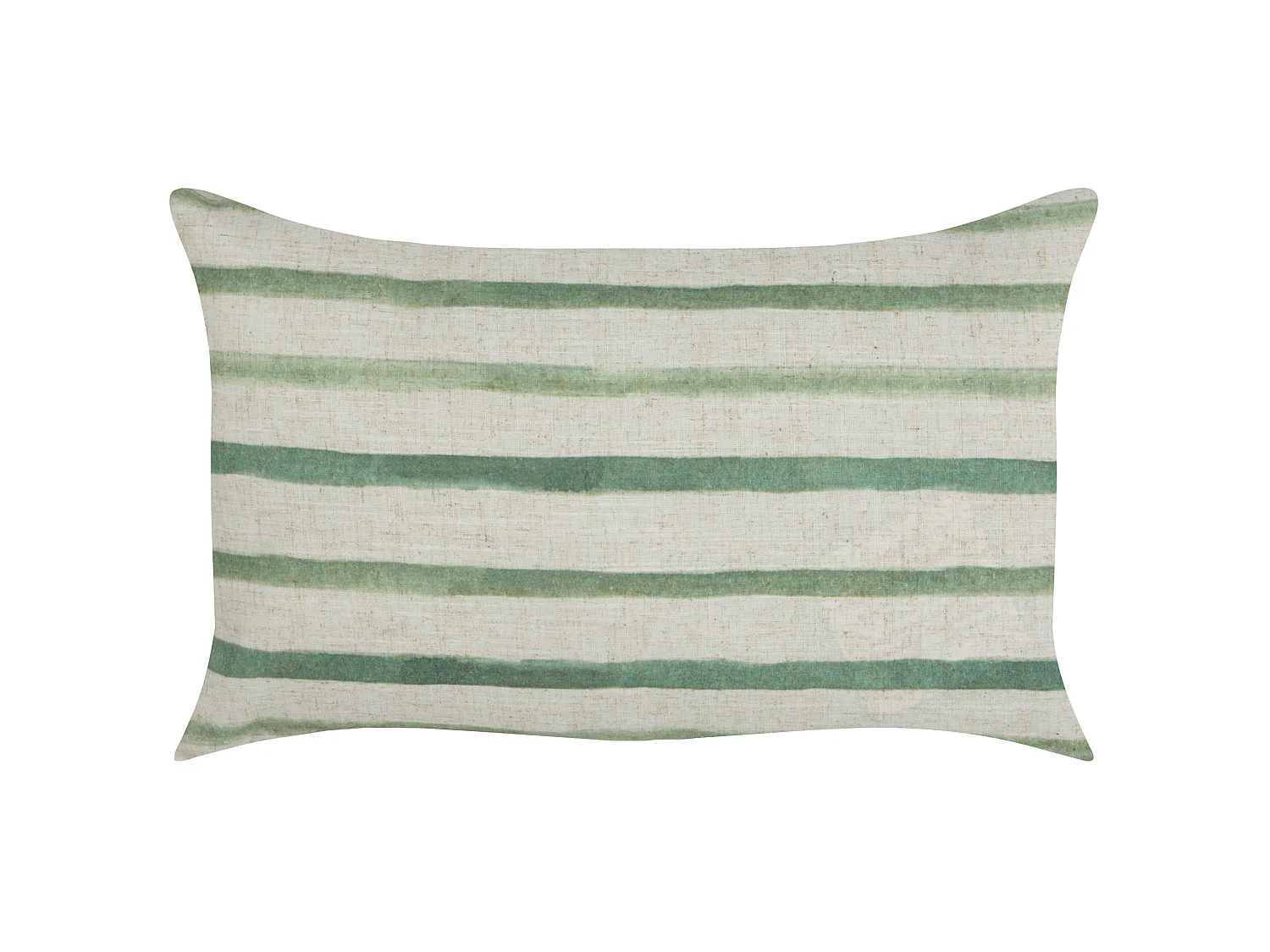 Set di 2 cuscini KAFRA 30 x 50 cm Verde A strisce