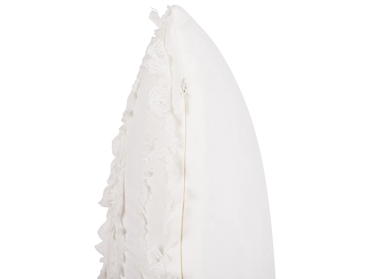 Throw Cushion MAKNEH Cotton 45 x 45 cm White Solid