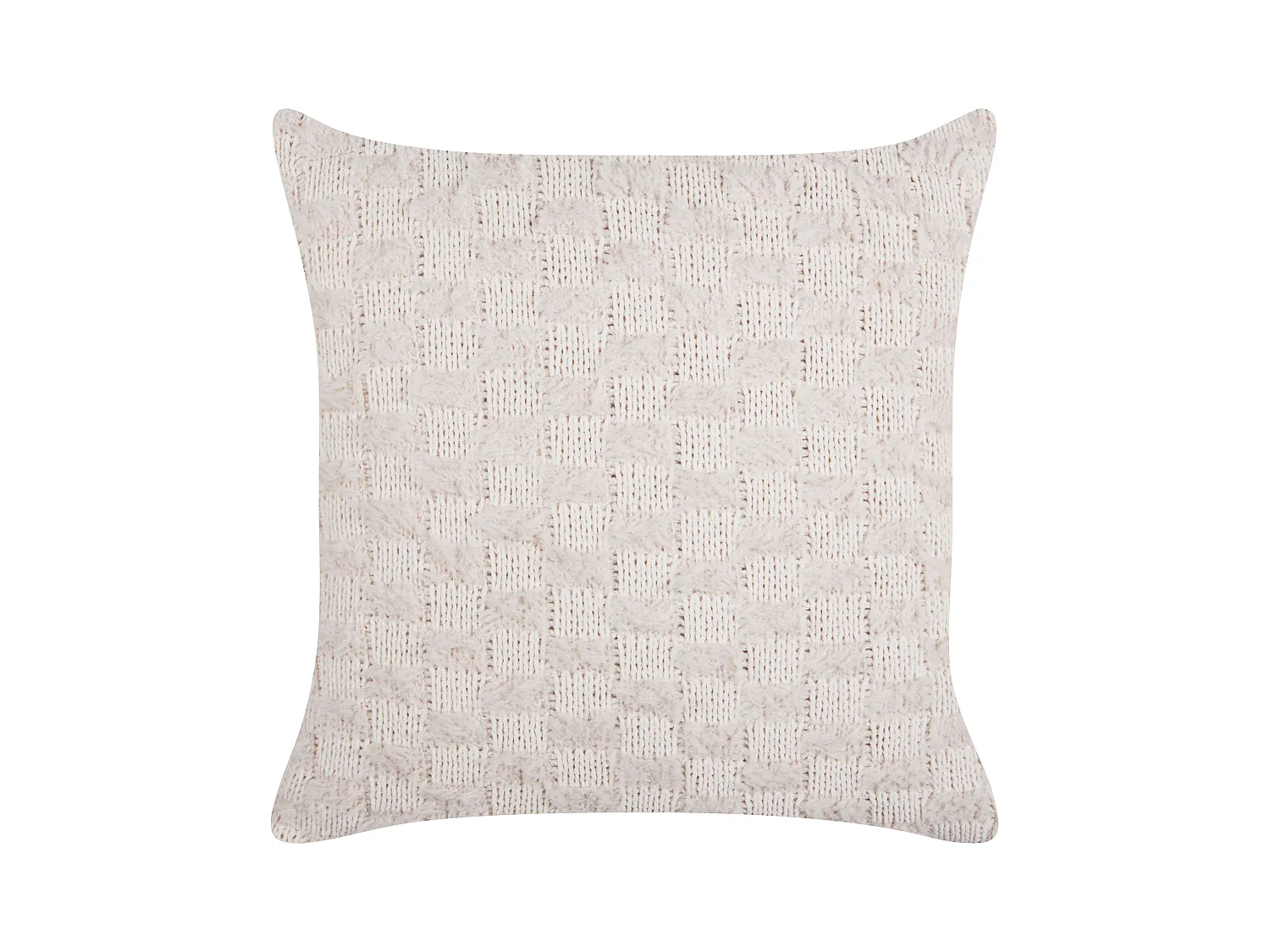 Coussin BASALIM 45 x 45 cm Beige Unicolore