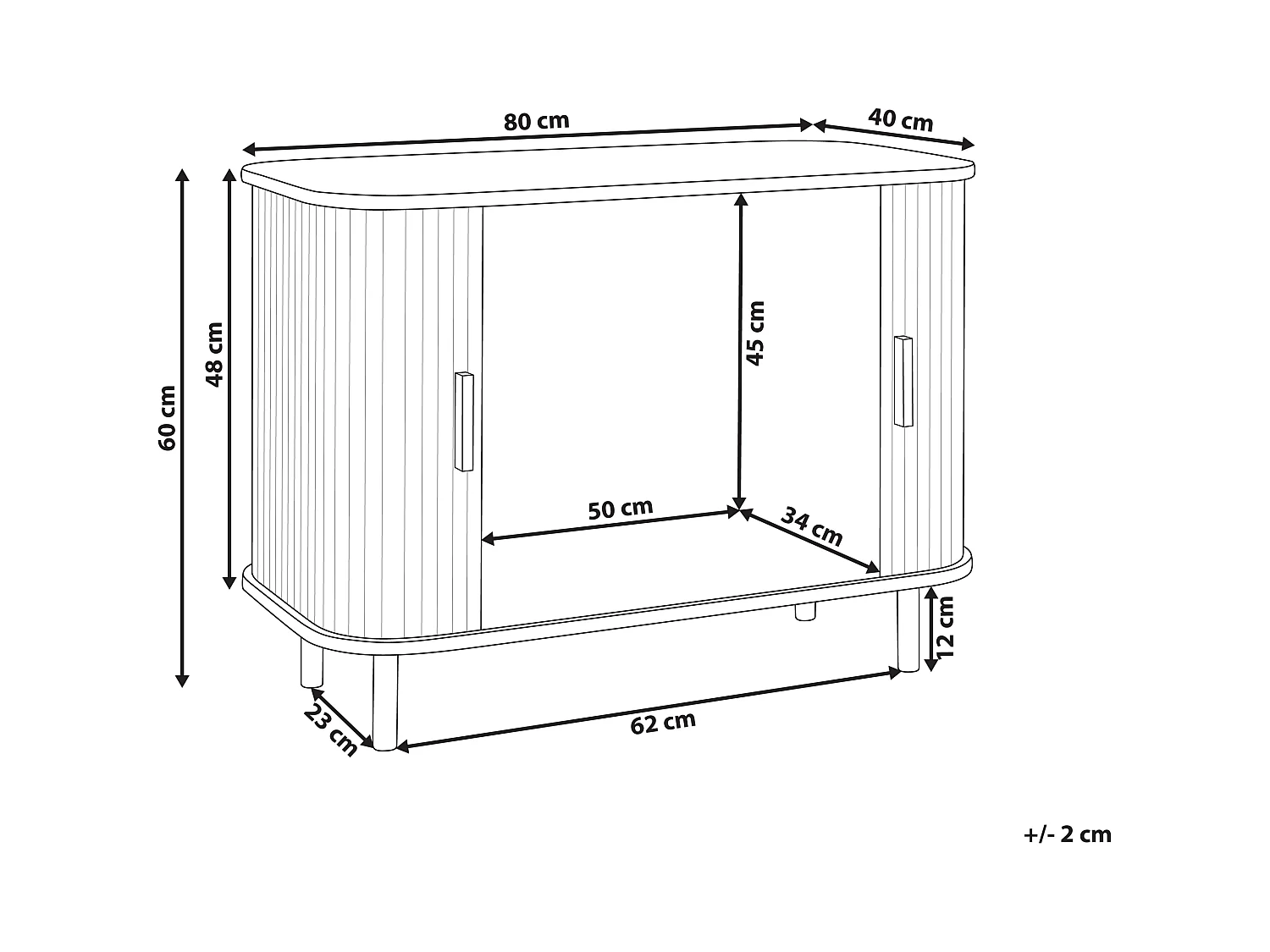 Armoire BRADLEY Marron