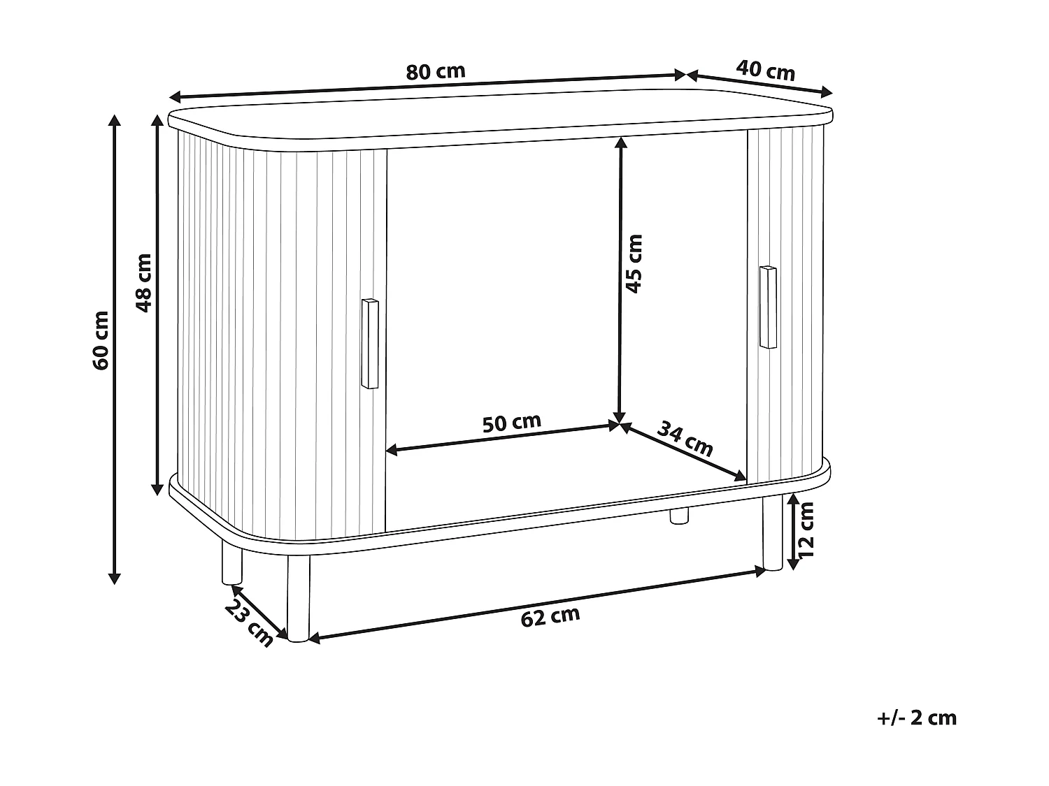 Armoire BRADLEY Marron