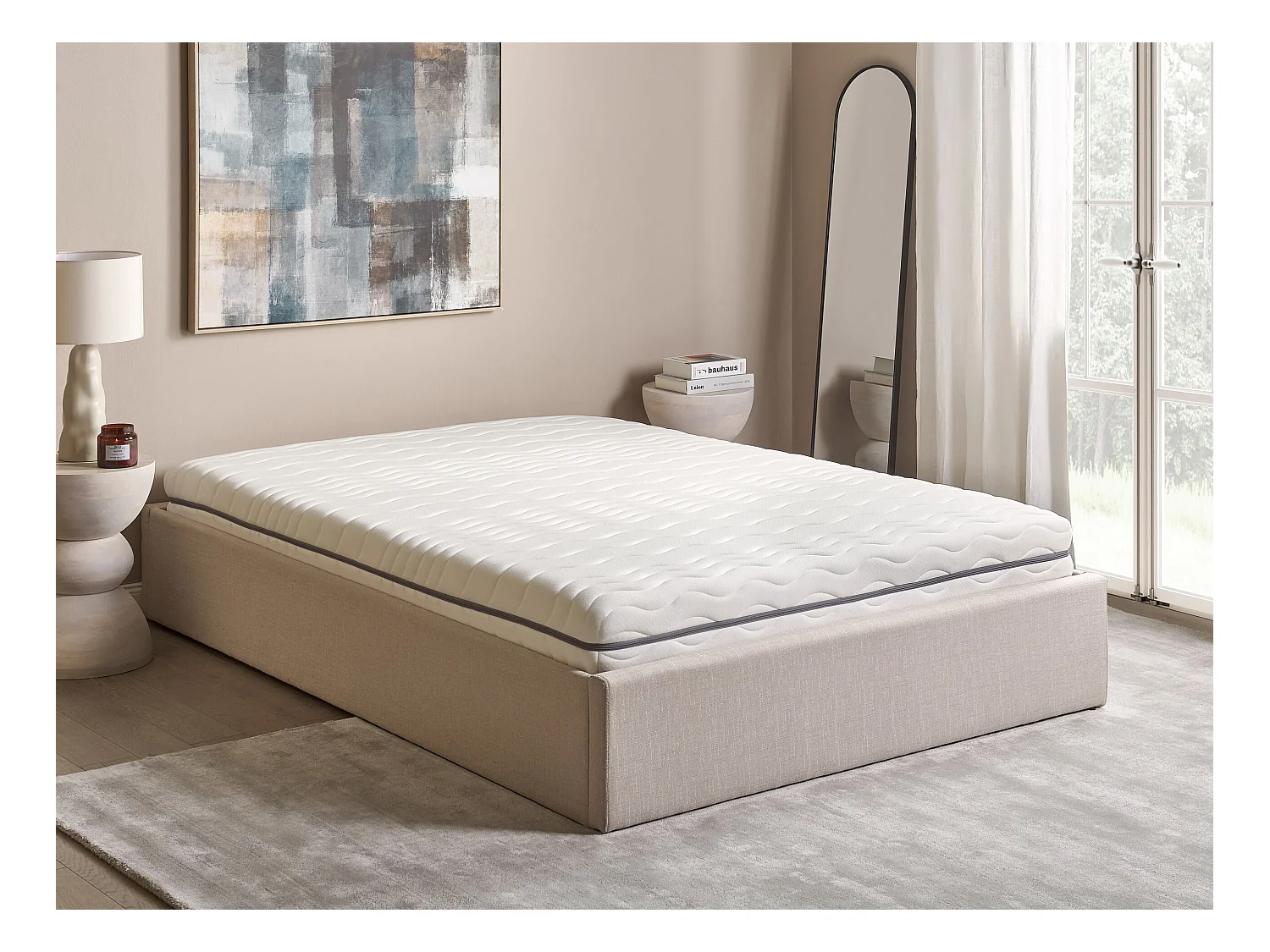 Traagschuim matras JOLLY Middelhard 140 x 200 cm