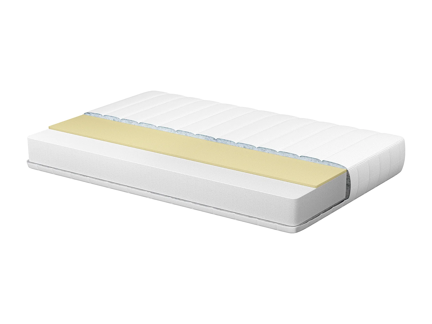 Matelas à mémoire de forme JOLLY Moyennement ferme 140 x 200 cm
